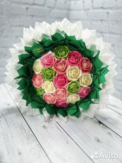 Розы из шоколада / Шоколадный букет / Розы