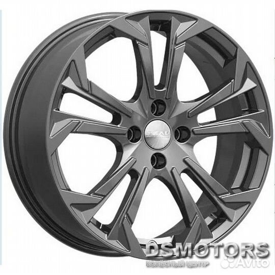 Диски Дунай 7.0/17 4x100 ET37 d67.1 графит