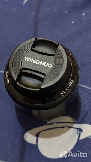 Объектив canon 50mm 1 8 yongnuo