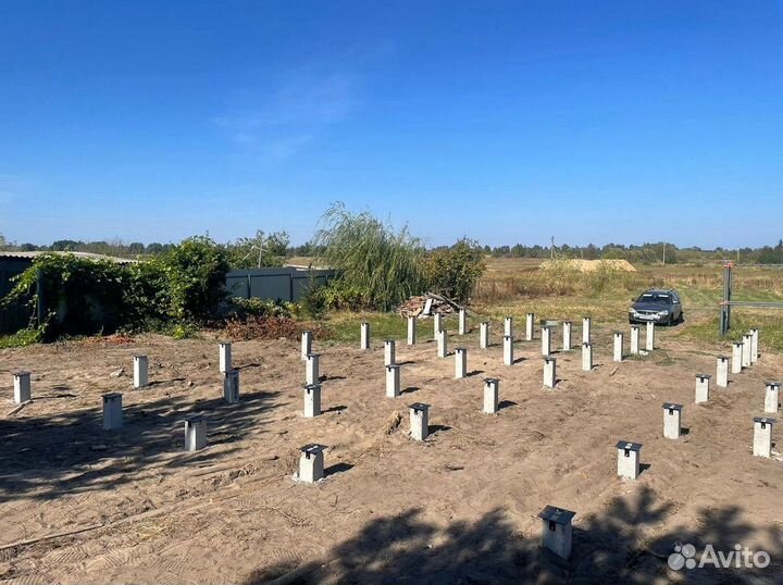 Забивные сваи. Продажа. Монтаж