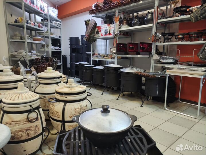 Казан чугунный