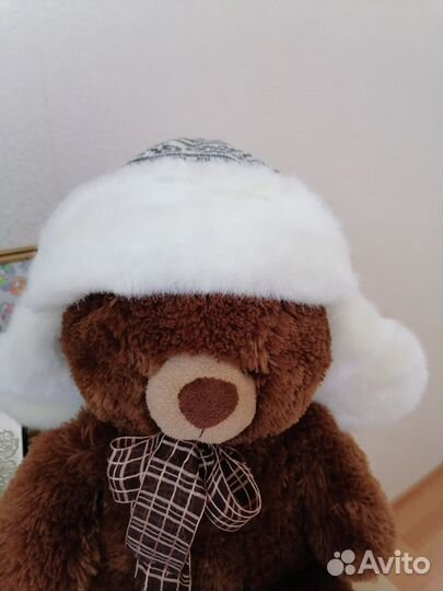 Шапка двойная с орнаментом