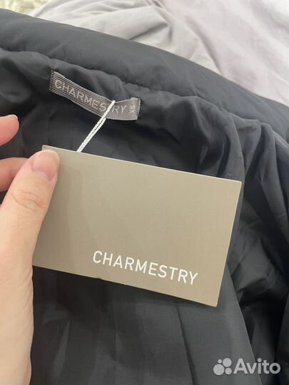 Черная весеняя куртка женская XS-S