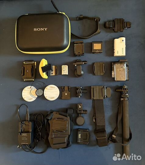 Экшен камера sony fdr x3000r