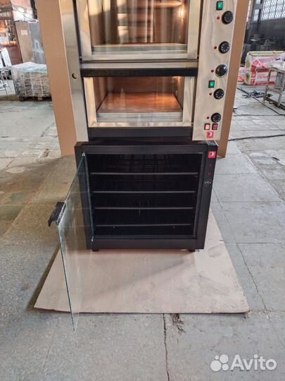 Печь ярусная хлебопекарная жарочный шкаф