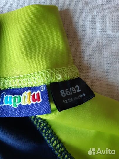 Детская футболка для пляжа,плавания 6-24мес, 3вида