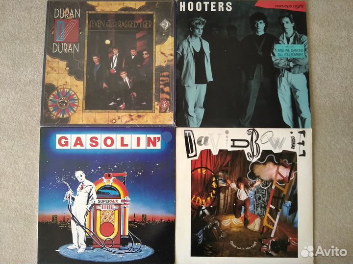 Грампластинки Thin Lizzy, David Bowie, Foghat