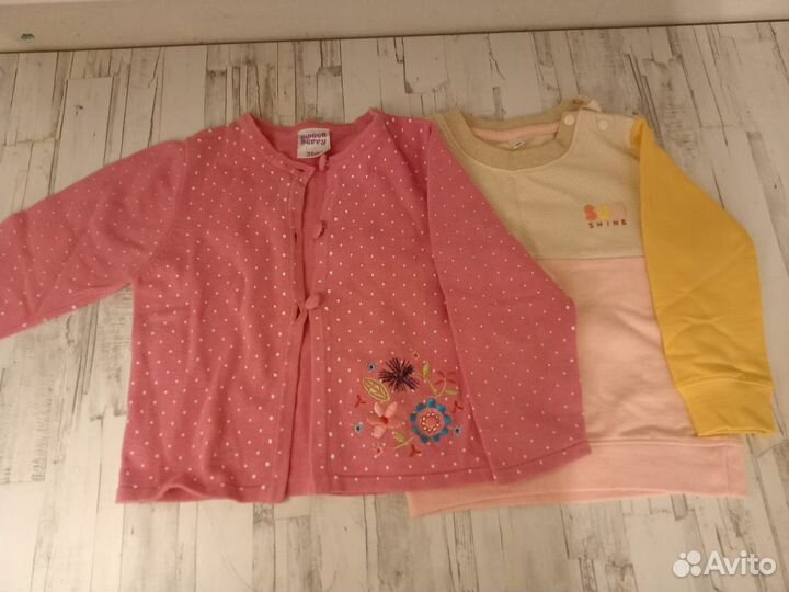 Одежда на девочку 86 92 пакетом