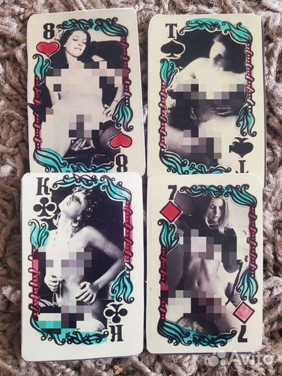 Игральные карты самиздат девушки