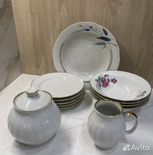 Посуда Дулево.Тарелки СССР