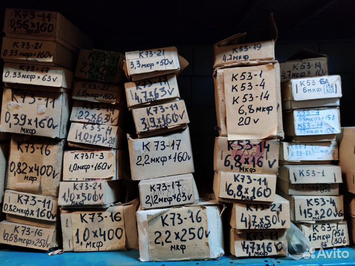 Конденсаторы СССР