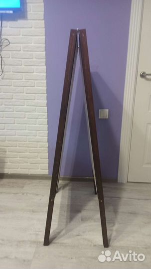 Меловая доска двухсторонняя