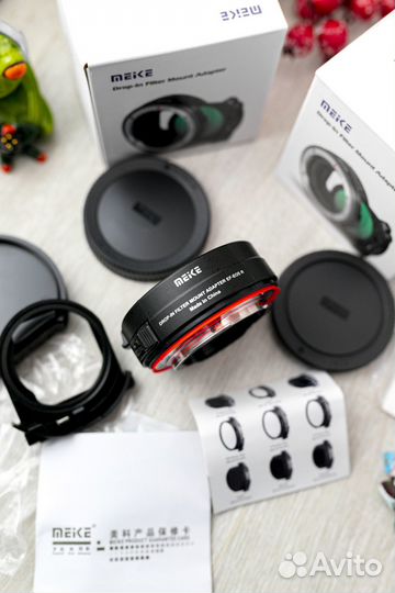 Адаптер Meike EF EOS-R с VND для Canon R RP R8 R6