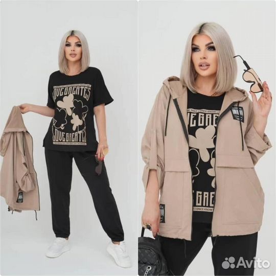 Костюм женский 3-ка размер от 50 до 60