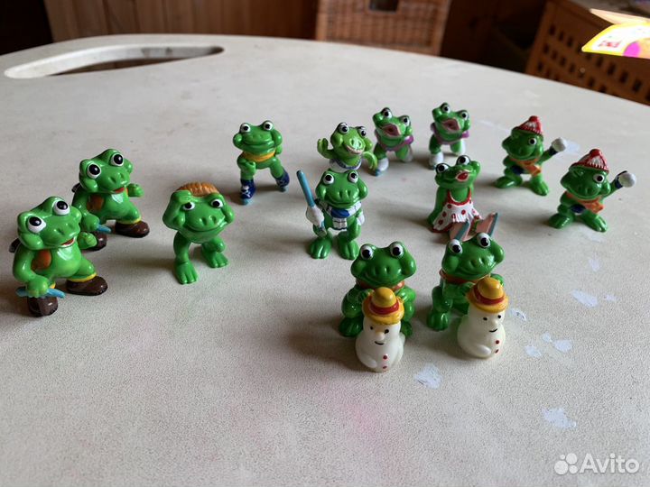 Игрушки из киндера 90х коллекции