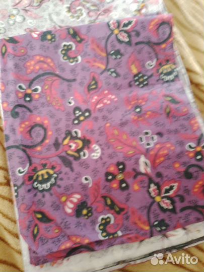 Отрез ткани СССР фланель покрывало