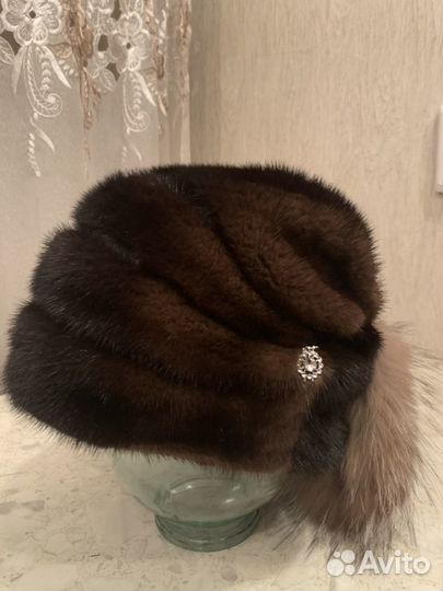 Шапка норковая