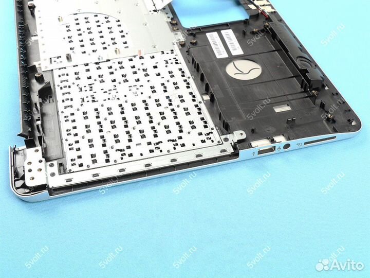 Клавиатура для ноутбука Asus X555L алюминий