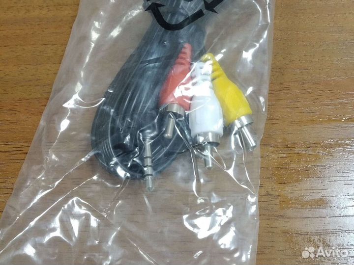 Кабель мини Джек - тюльпаны новый