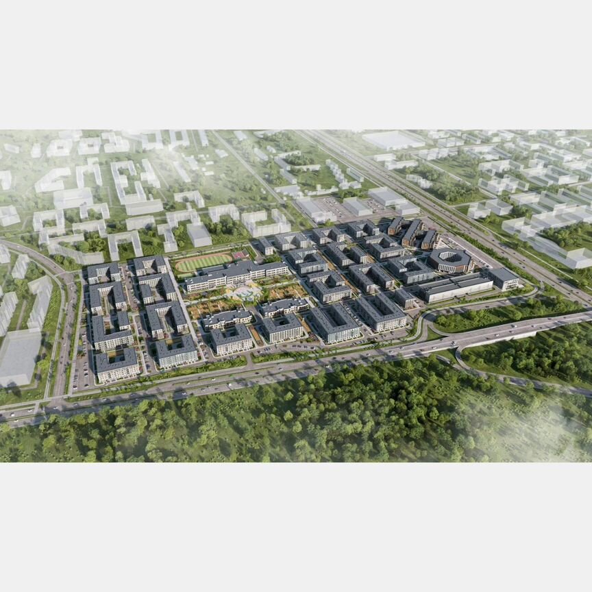 3-к. квартира, 75,6 м², 3/5 эт.