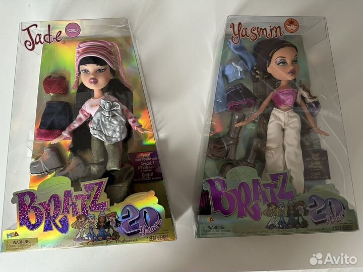 Кукла братц Bratz Ясмин и Джейд в коробке