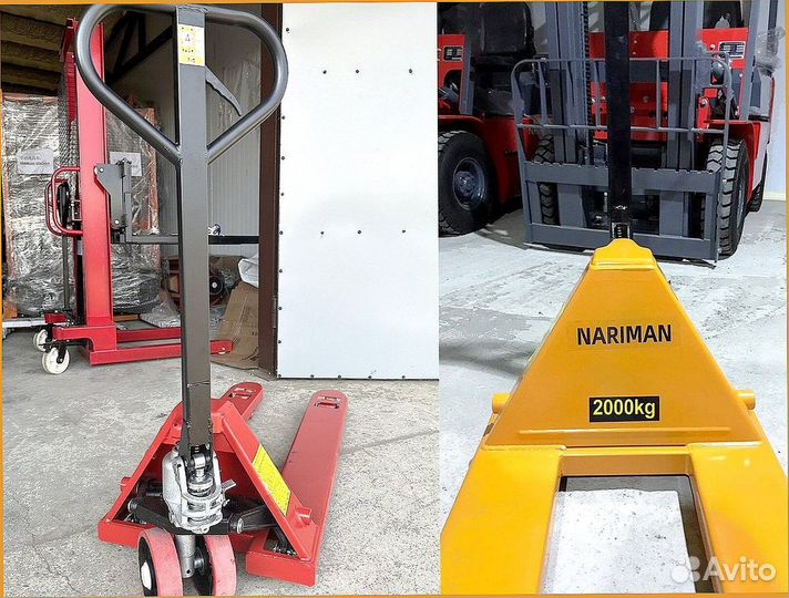 Рохля гидравлическая с подъемным механизмом 2т