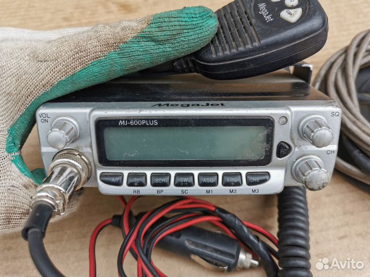 Рация MegaJet MJ-600 Plus с Антенной 1.5 метра