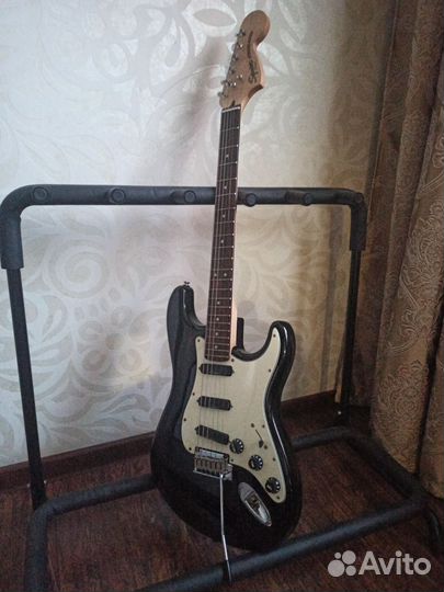 Электрогитара squier deluxe hot rails Stratocaster