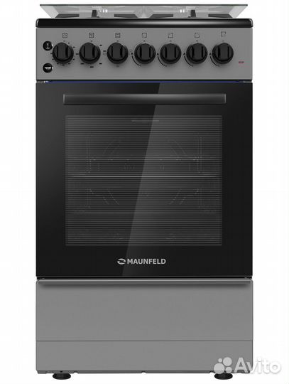 Газовая плита с электрической духовкой maunfeld MG