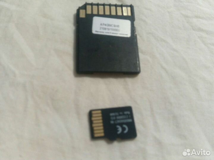 Карта памяти Micro SD 4gb с переходником