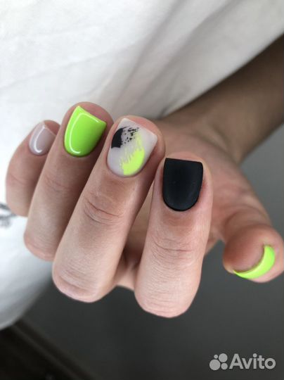 Комбинированный маникюр