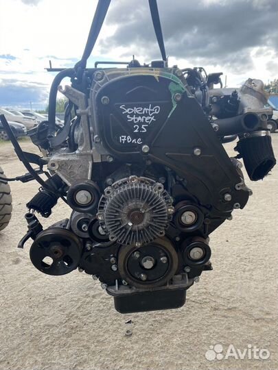 Двигатель D4CB VGT Киа Sorento 2.5 170 л.с