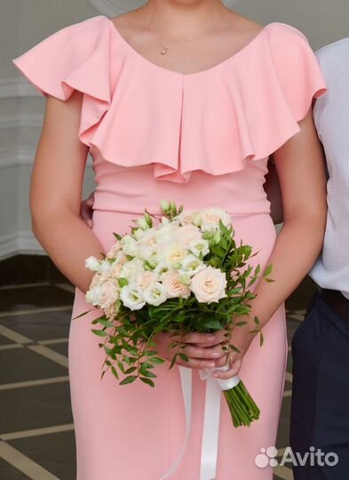 Вечернее платье в пол 46 размер