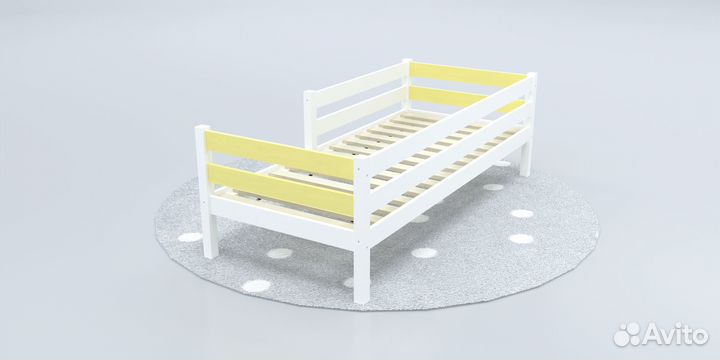 Одноярусная детская кровать доставка по РФ