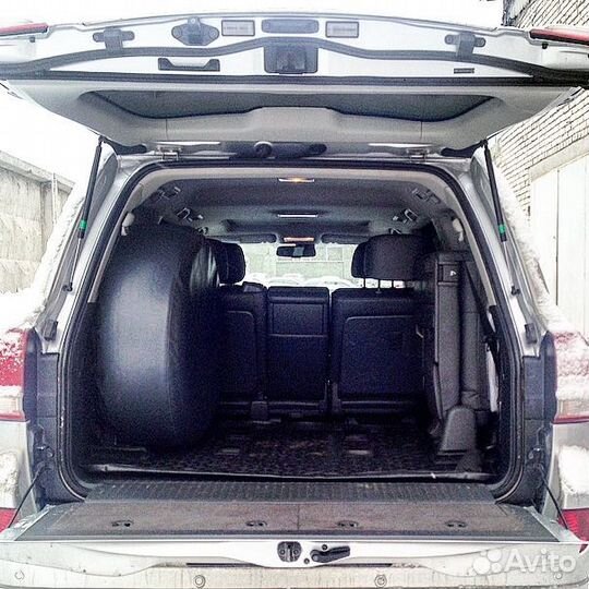 Крепление запасного колеса гбо Land Cruizer