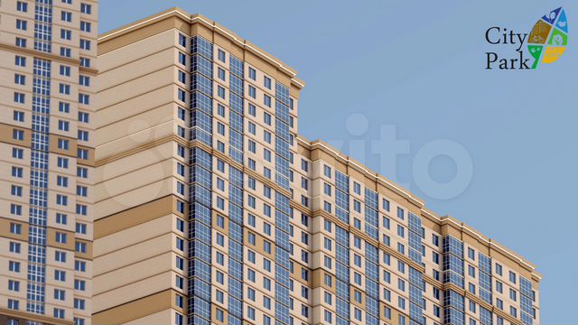 2-к. квартира, 70,3 м², 5/22 эт.