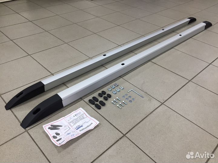 Рейлинги интегрированные Renault Trafic 2001+ L1