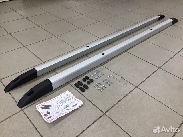 Рейлинги интегрированные Renault Trafic 2001+ L1