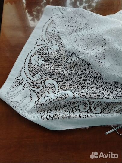 Тюль с бахромойСкатерть