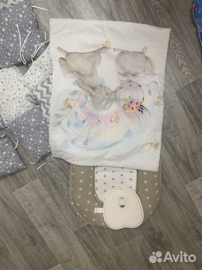 Бортики в детскую кроватку