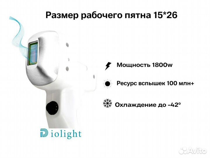 Диодный лазер для эпиляции DioLight Ultra'One 5185