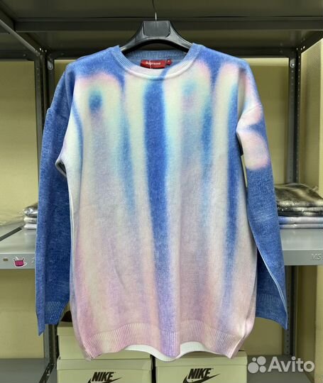 Свитер Supreme Blurred Logo Sweater