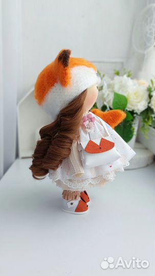Интерьерная кукла лиса