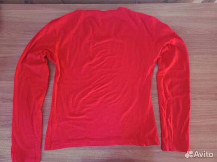 Женская обтягивающая футболка с длинным рукавом