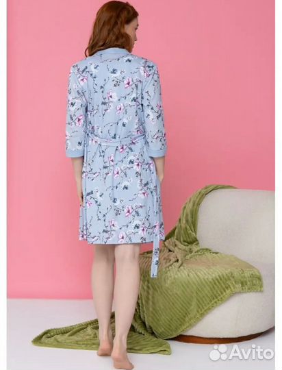 Халат и сорочка для беременных и кормящих 46