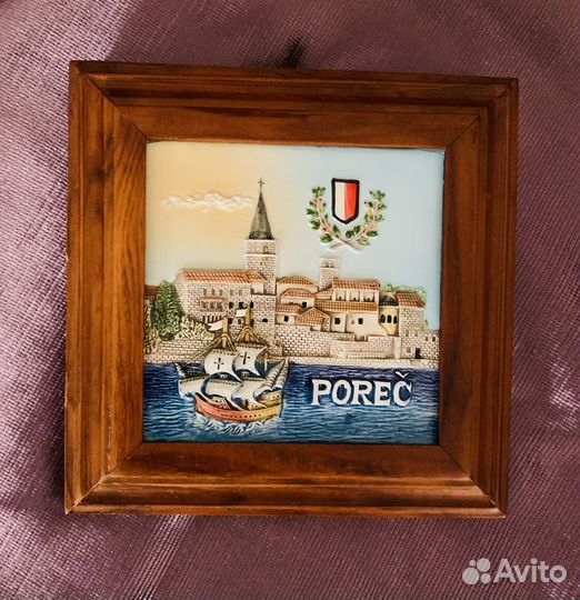 Декоративное керамическое панно Хорватия