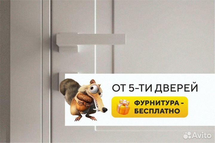 Зеркальная дверь межкомнатная