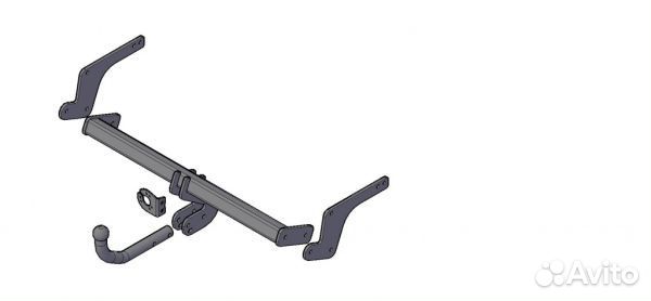 Фаркоп Рено (Renault) Duster 2WD, 4WD 2011-2015