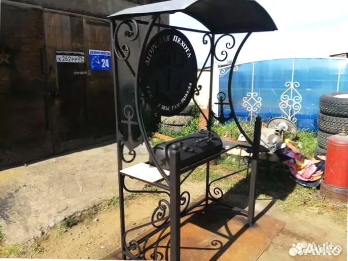 Мангал кованный