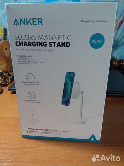 Беспроводное зарядное устройство anker a2540